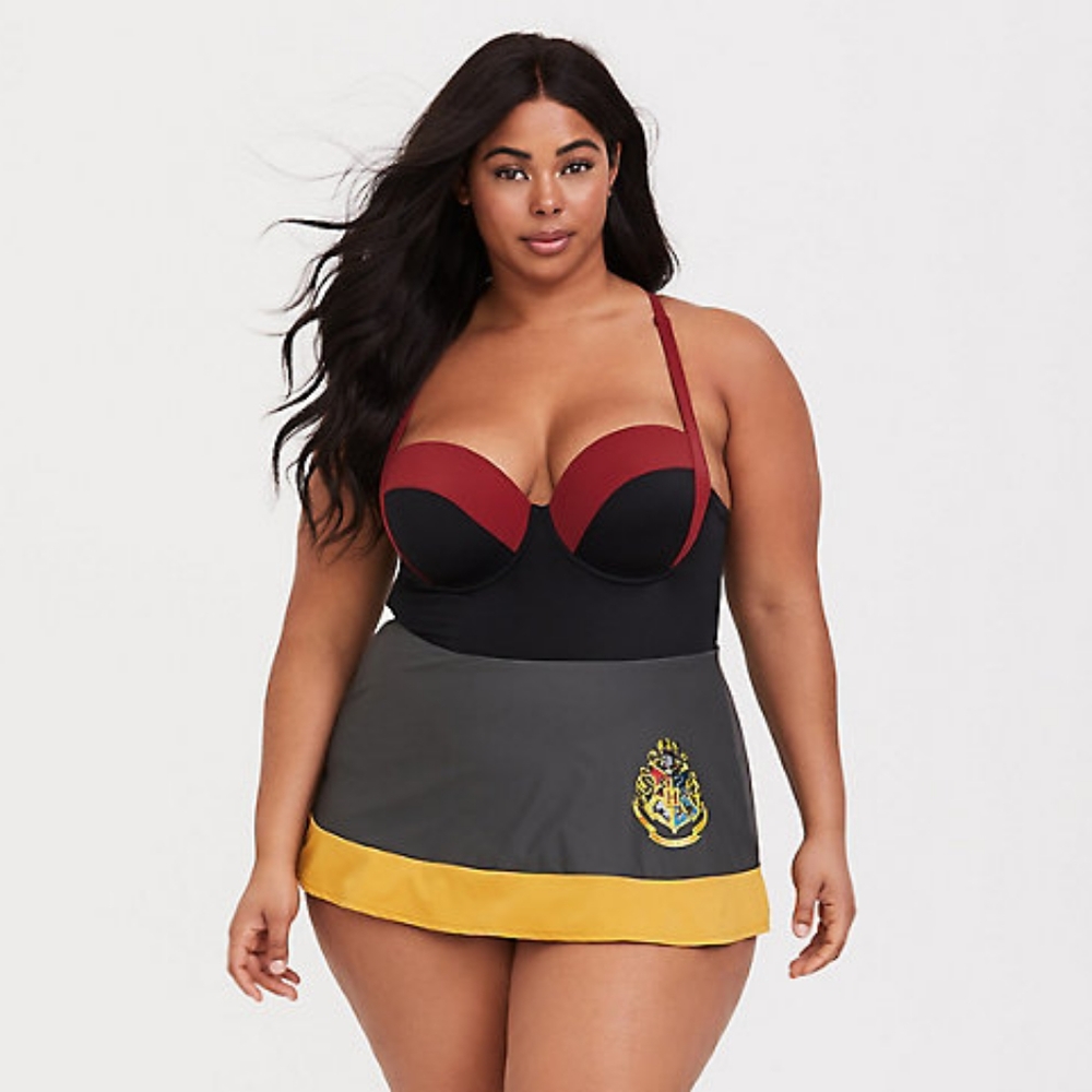 Harry Potter Swim Dress 1-Piece Hogwarts Torrid 2